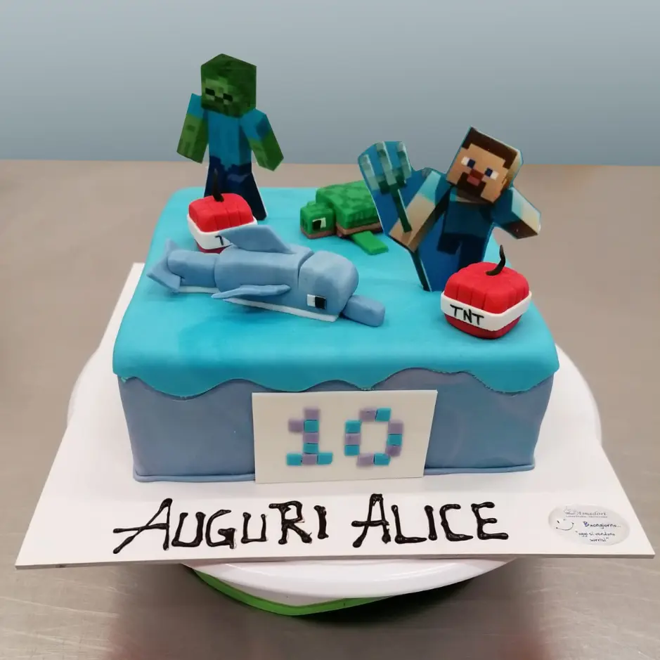 Torta compleanno Pasticceria Amadori Forlì Torte personalizzate
